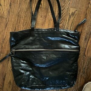 Margot New York Leather Tote Bag in excellent condition